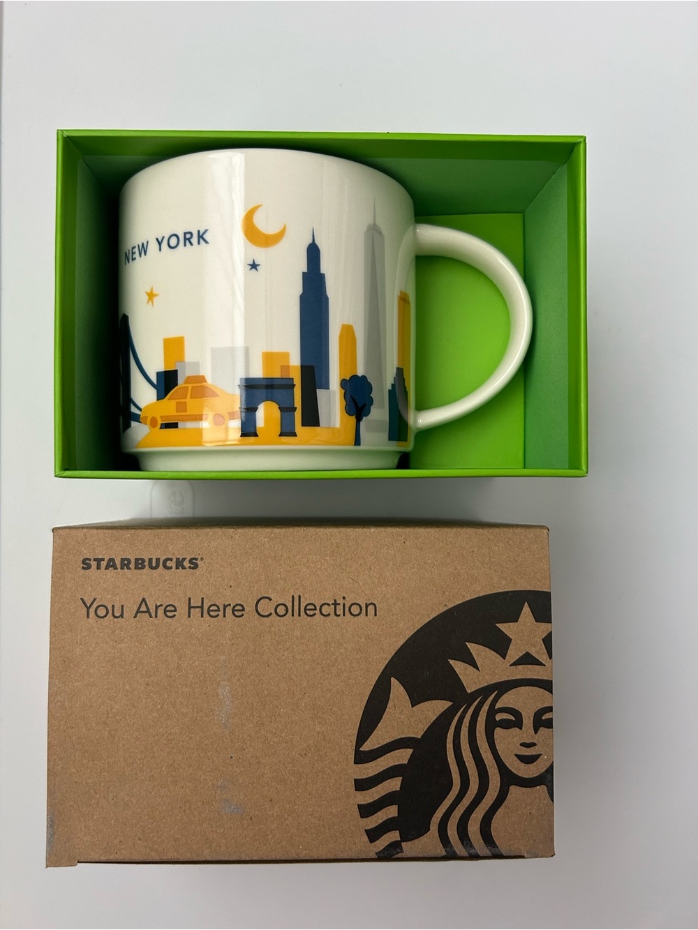 NIB Starbucks You Are Here Collection New York Mug
